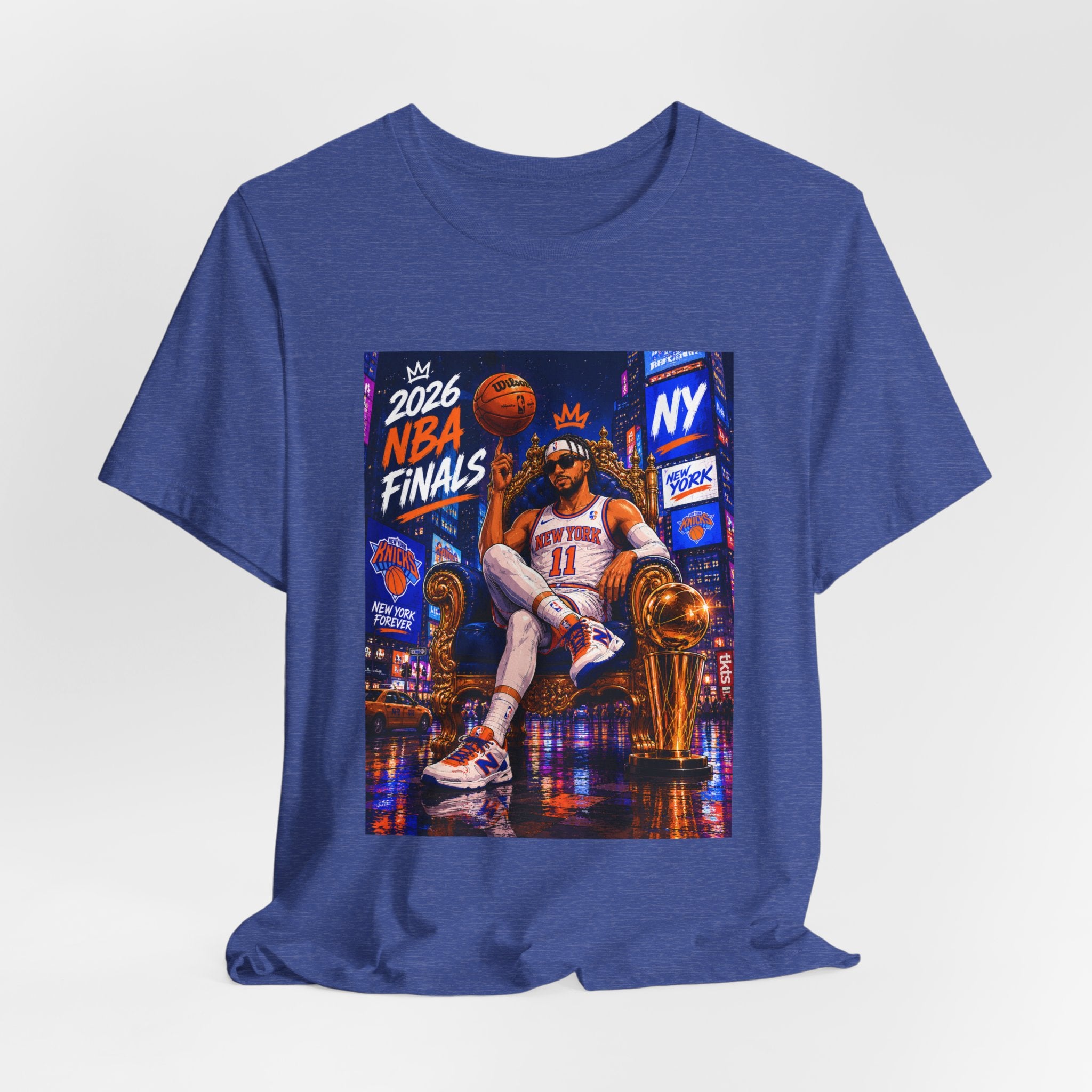 Jalen Brunson King of NY Finals Premium Tee