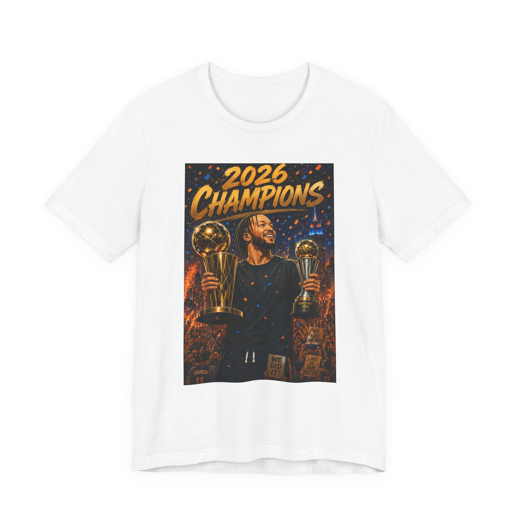 Jalen Brunson Finals MVP Dual Trophy Tee