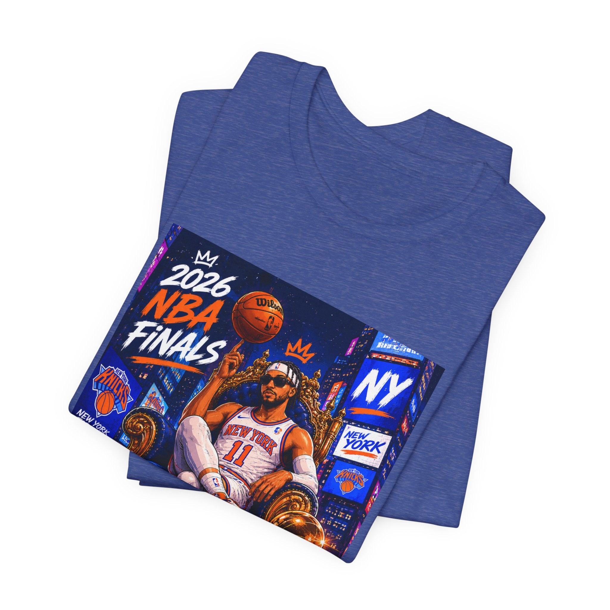 Jalen Brunson King of NY Finals Premium Tee