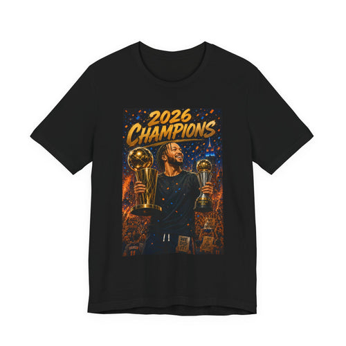 Jalen Brunson Finals MVP Dual Trophy Premium Tee