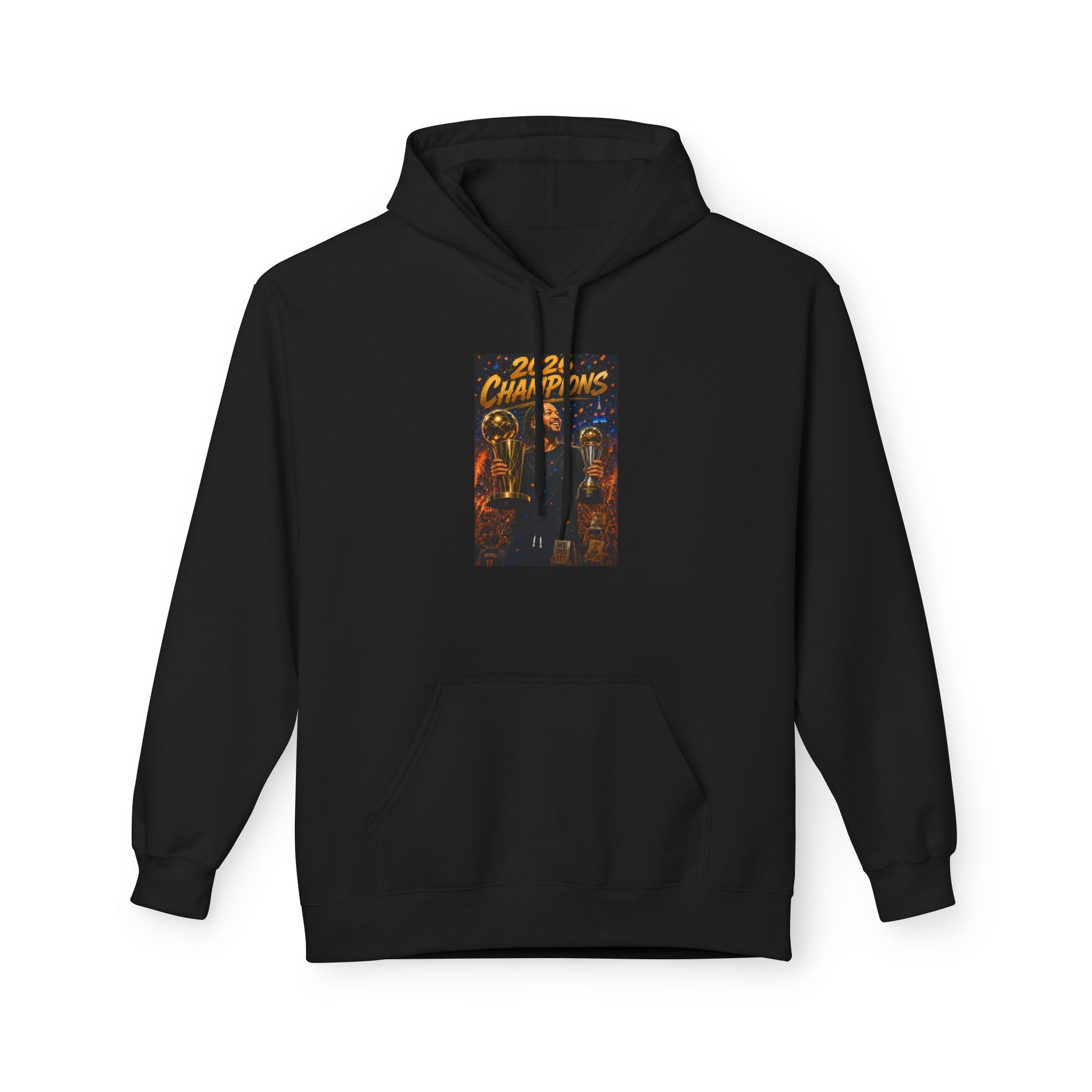 Jalen Brunson Finals MVP Dual Trophy Hoodie