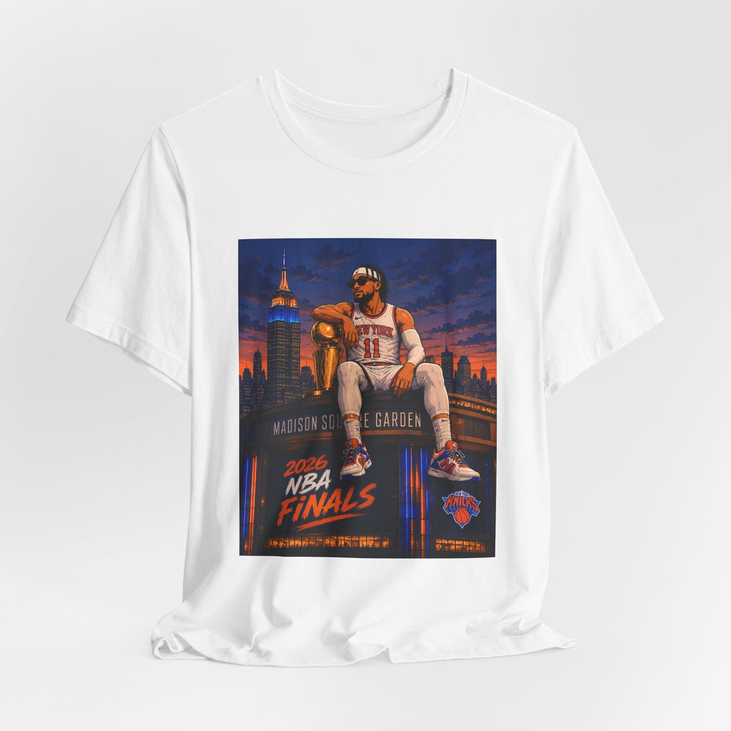 Jalen Brunson Retro MSG Finals Premium Tee