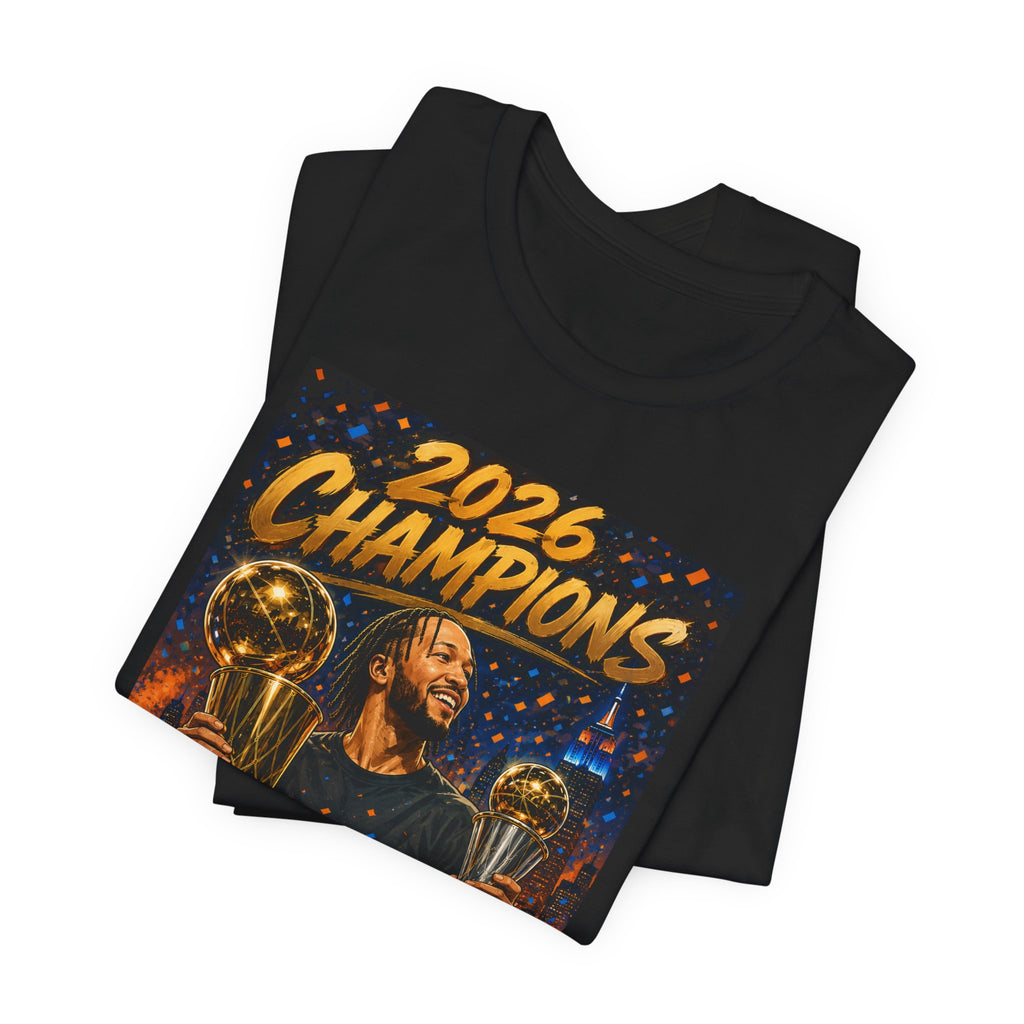 Jalen Brunson Finals MVP Dual Trophy Premium Tee