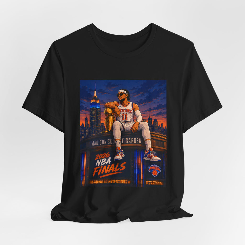 Jalen Brunson Retro MSG Finals Premium Tee