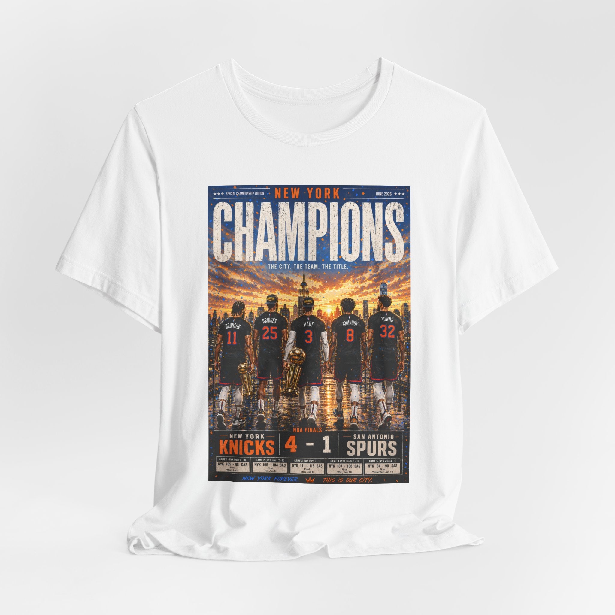 Starting Five Champions Premium Tee