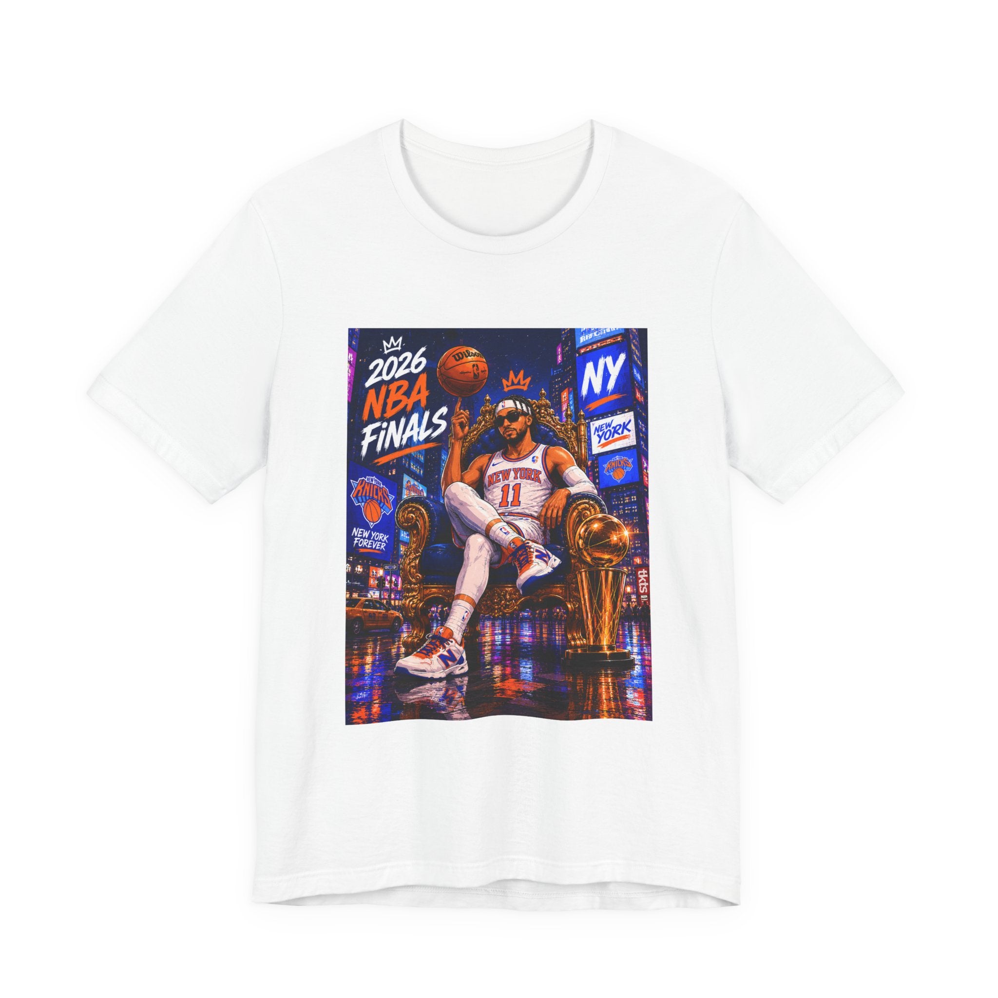 Jalen Brunson King of NY Finals Premium Tee