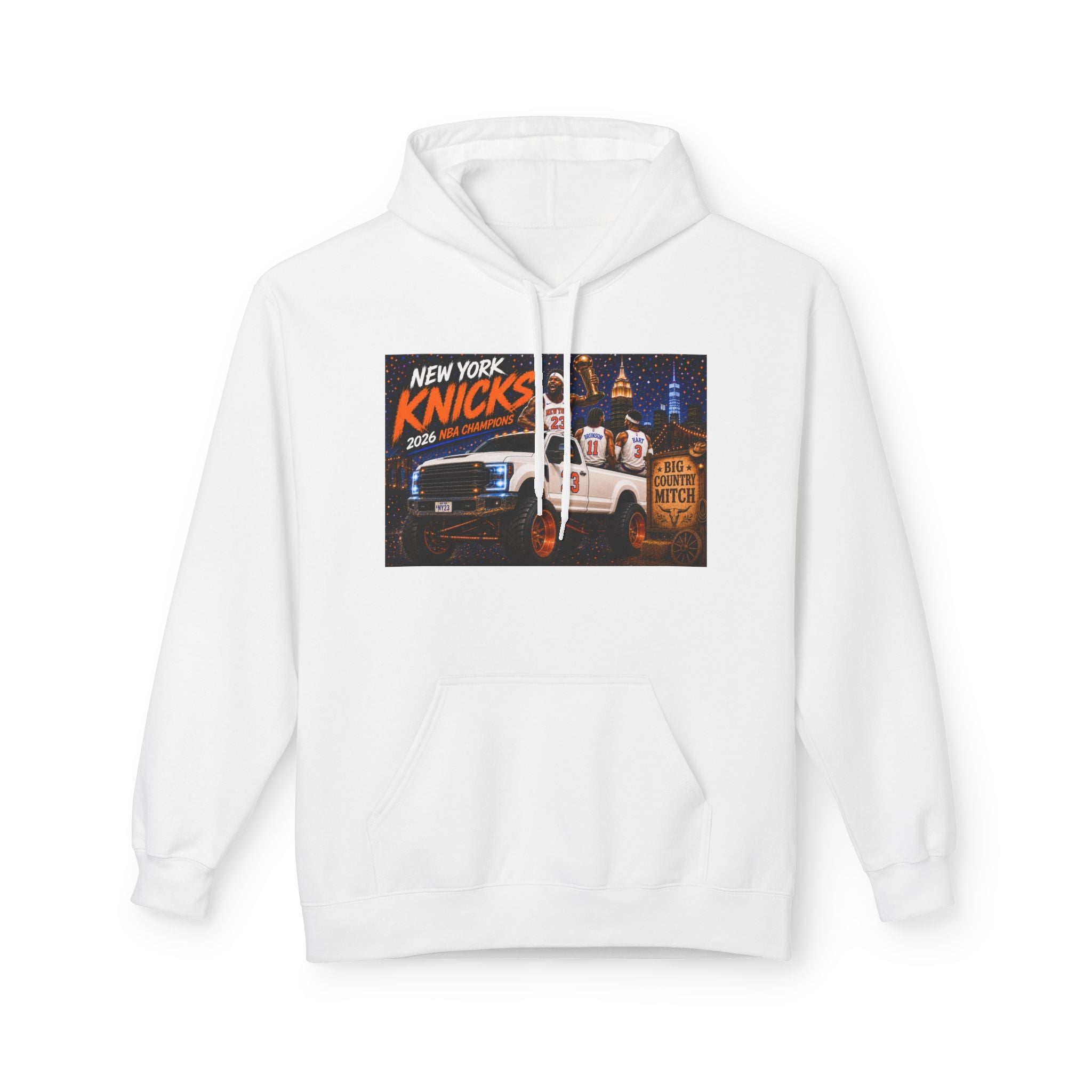 Mitchell Robinson Truck Knicks Hoodie