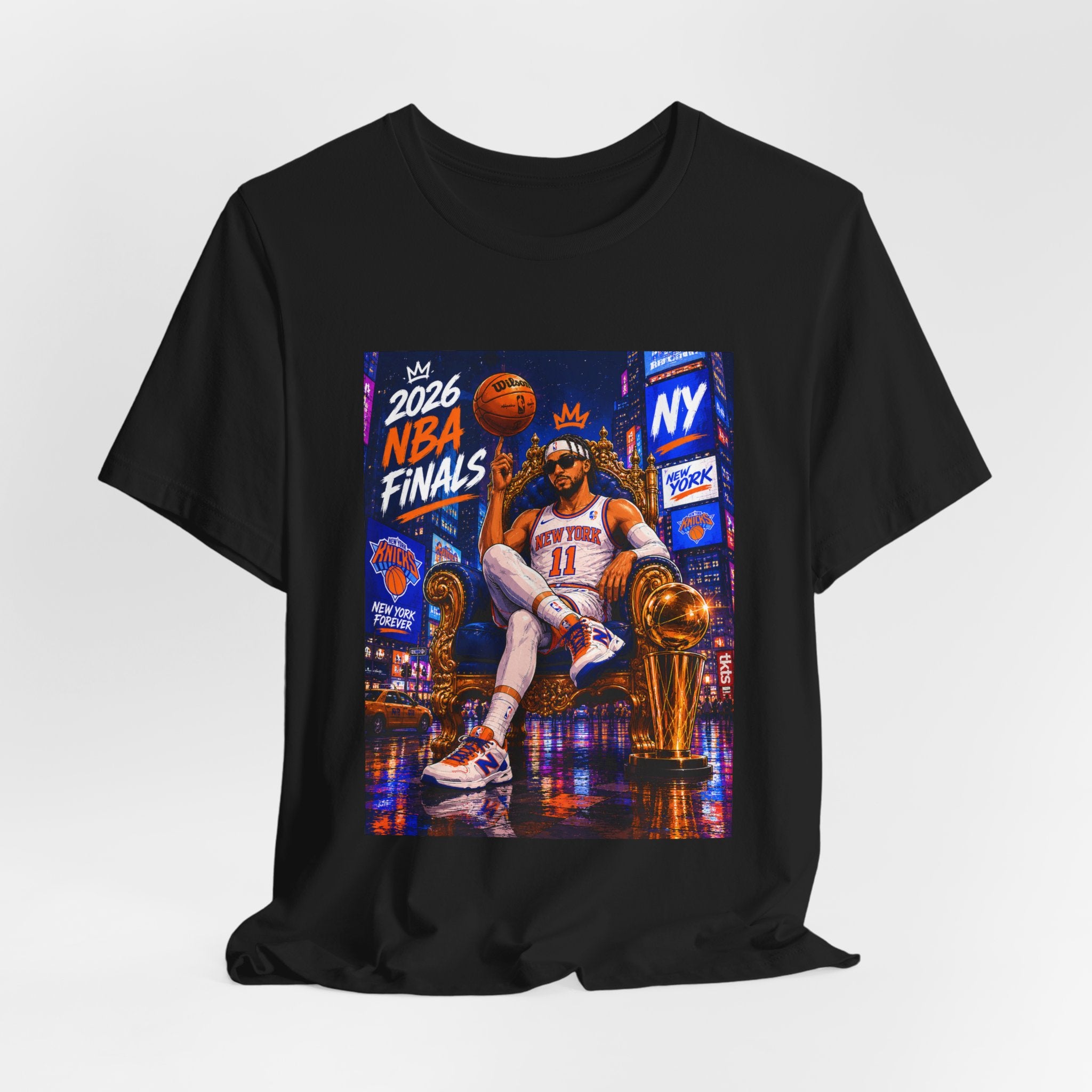 Jalen Brunson King of NY Finals Premium Tee