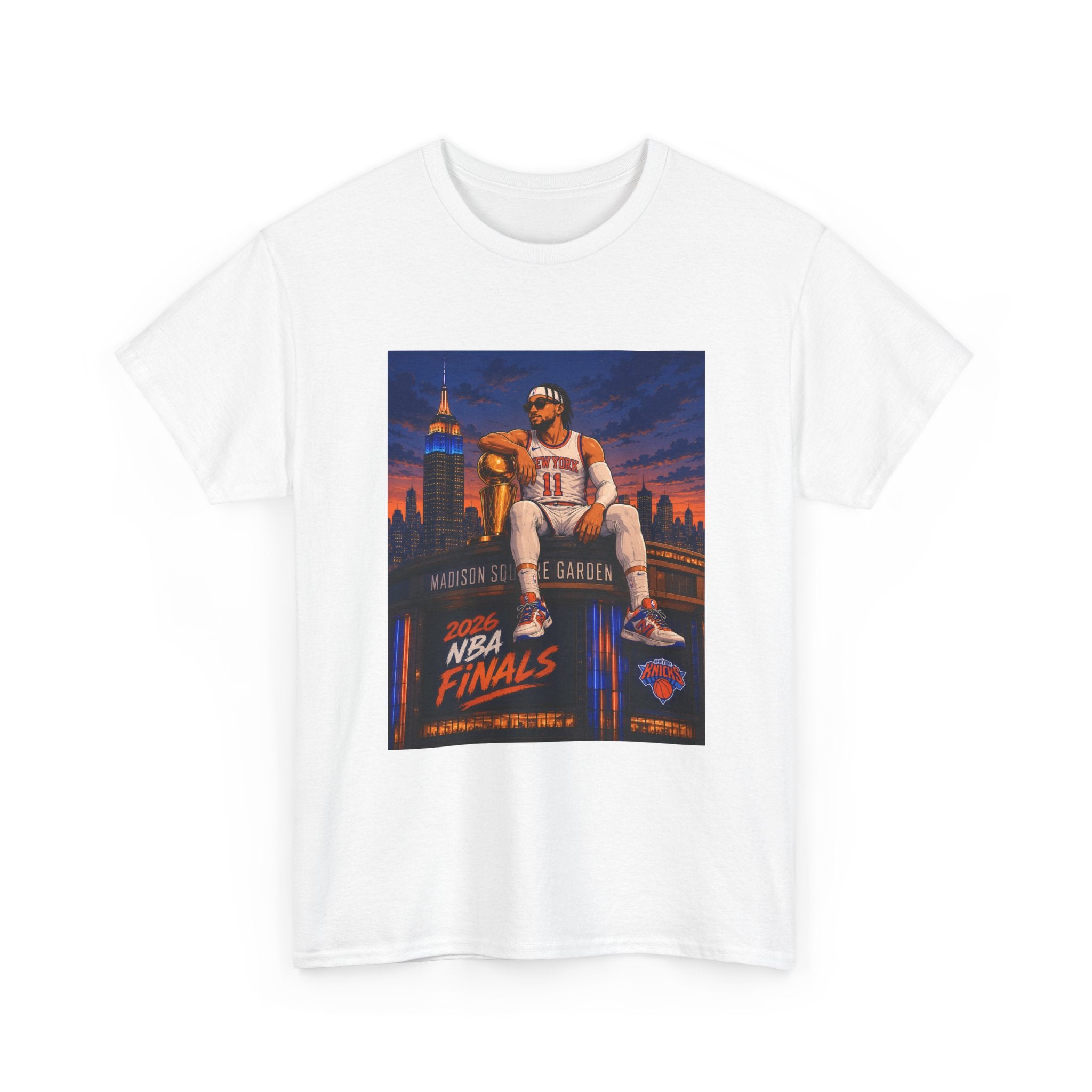 Jalen Brunson Retro MSG Finals Tee