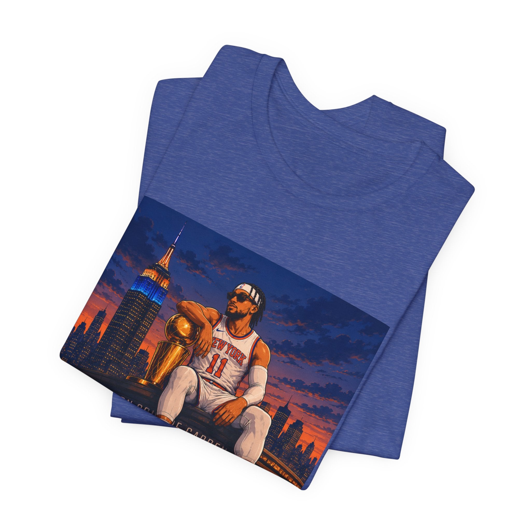 Jalen Brunson Retro MSG Finals Premium Tee