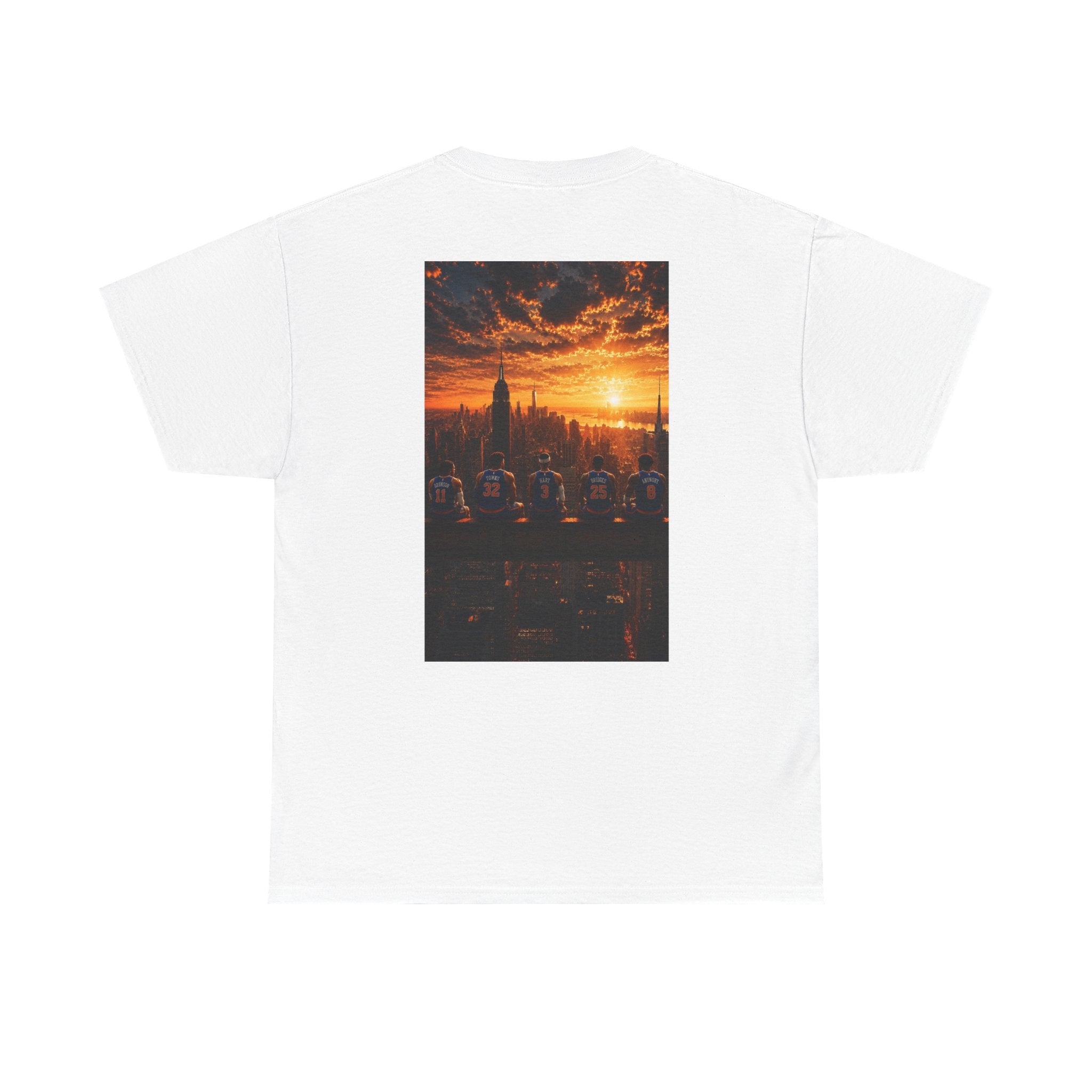 NYC Skyline Sunset Starting Five Tee
