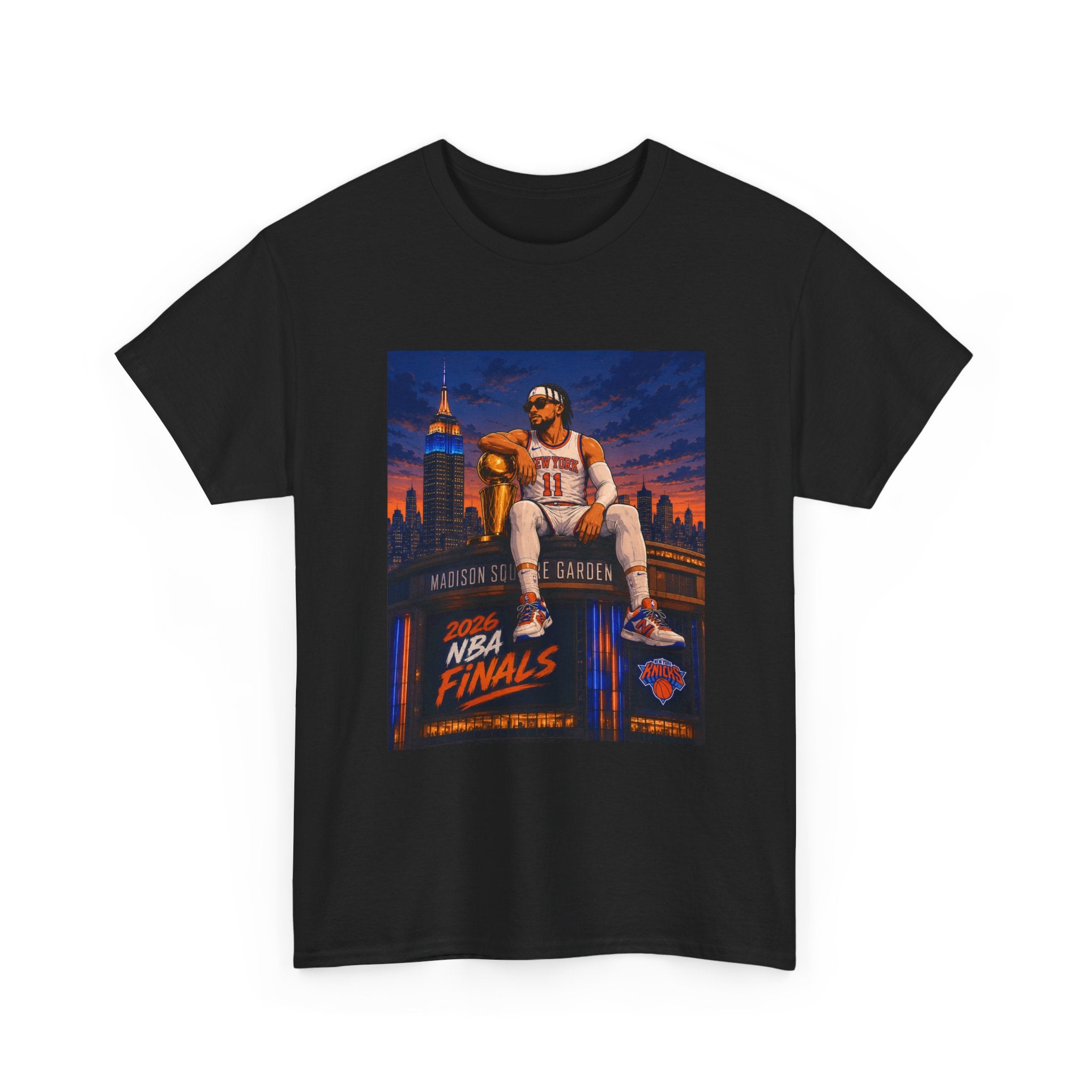 Jalen Brunson Retro MSG Finals Tee