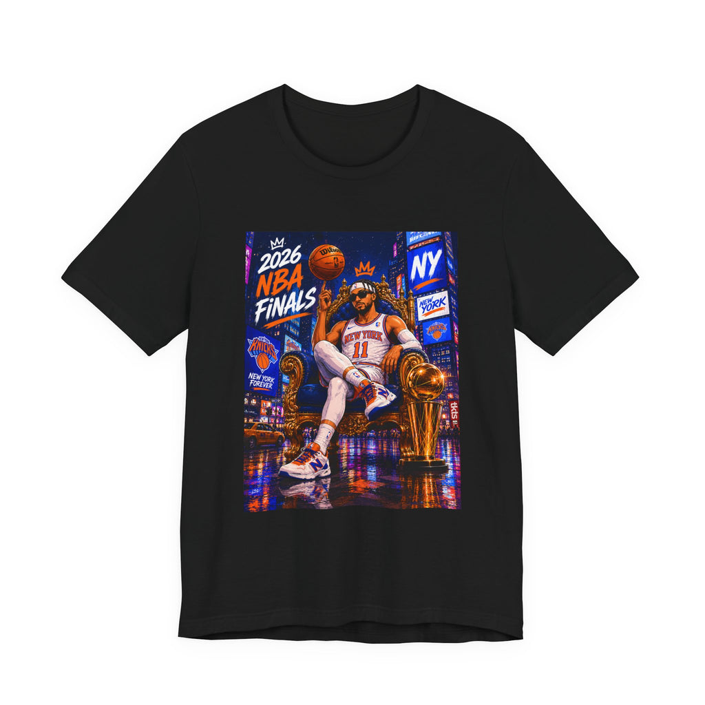 Jalen Brunson King of NY Finals Premium Tee