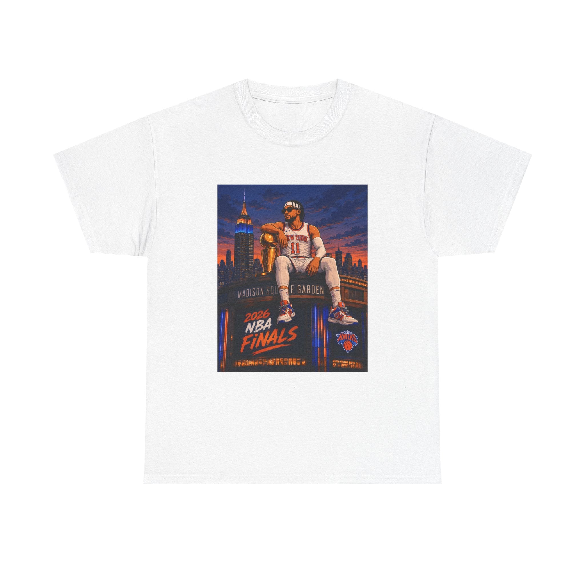 Jalen Brunson Retro MSG Finals Tee