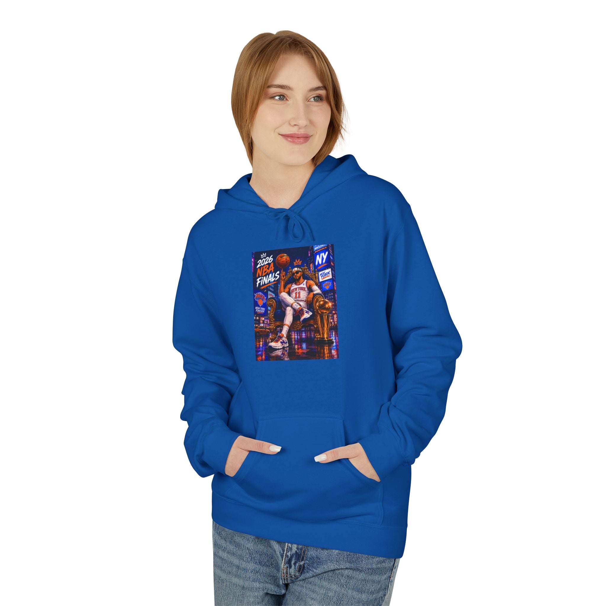 Jalen Brunson King of NY Finals Hoodie