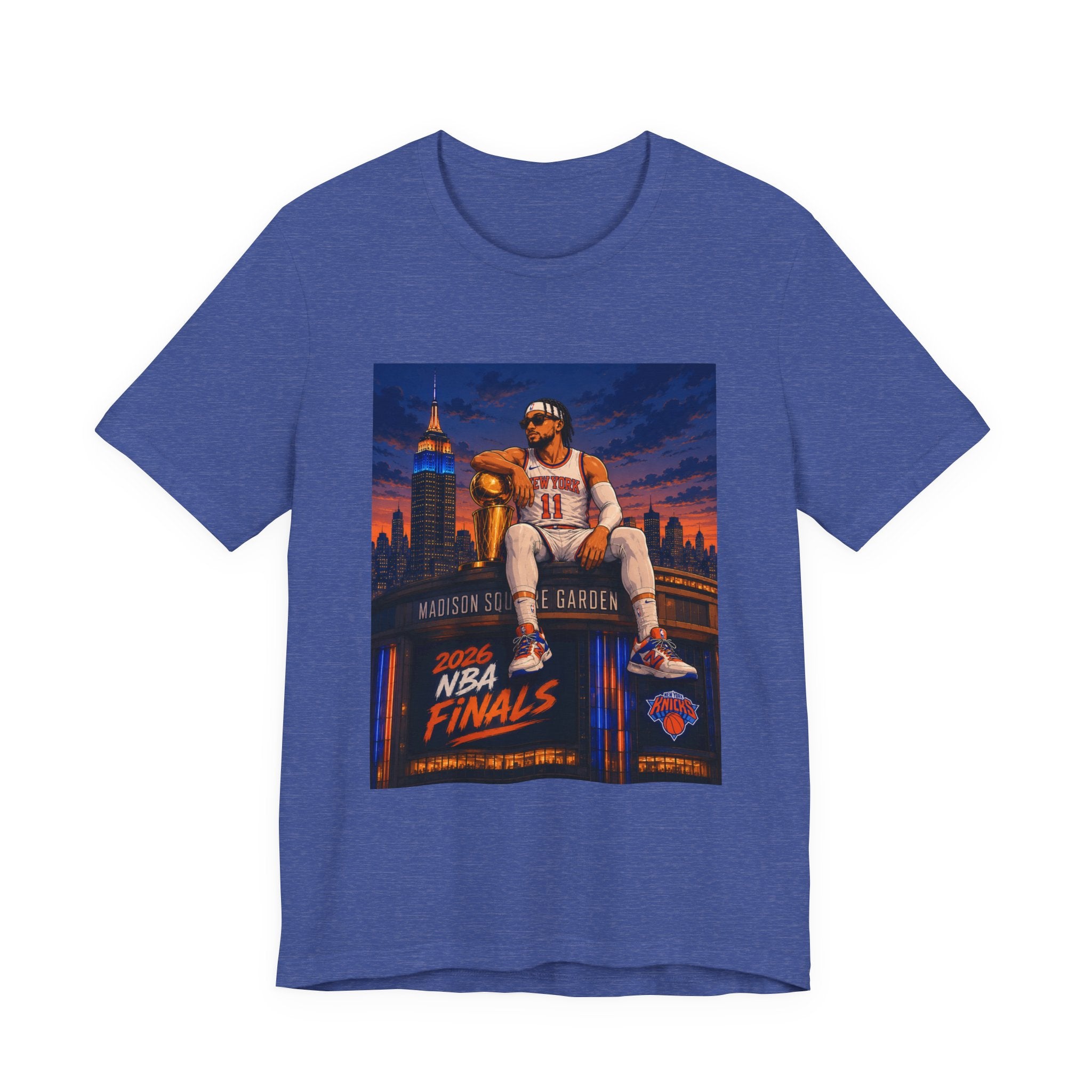 Jalen Brunson Retro MSG Finals Premium Tee