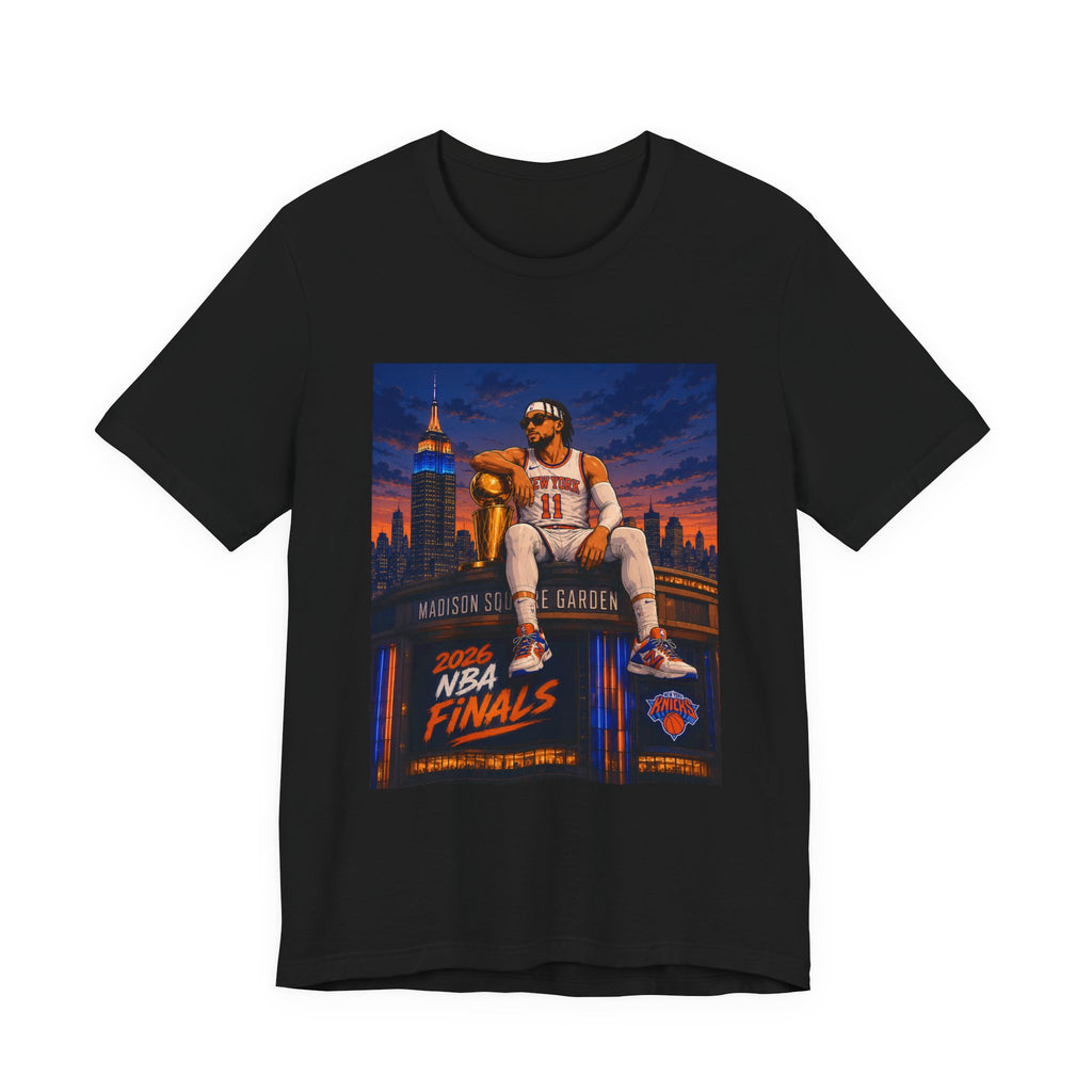 Jalen Brunson Retro MSG Finals Premium Tee