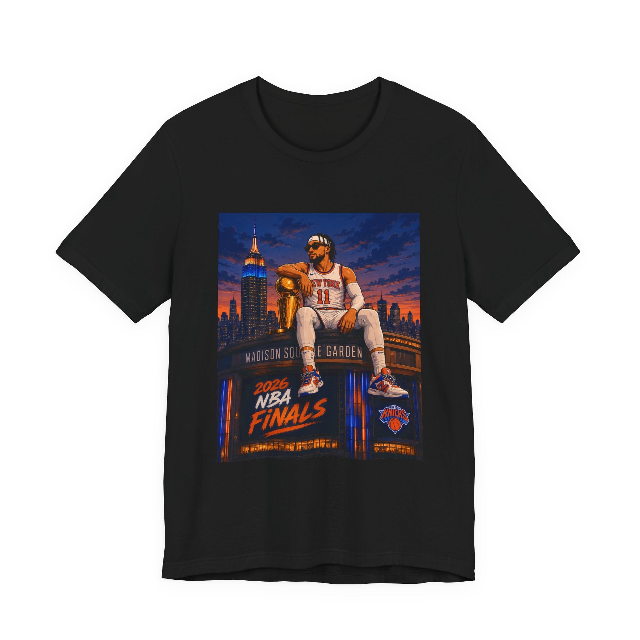 Jalen Brunson Retro MSG Finals Premium Tee