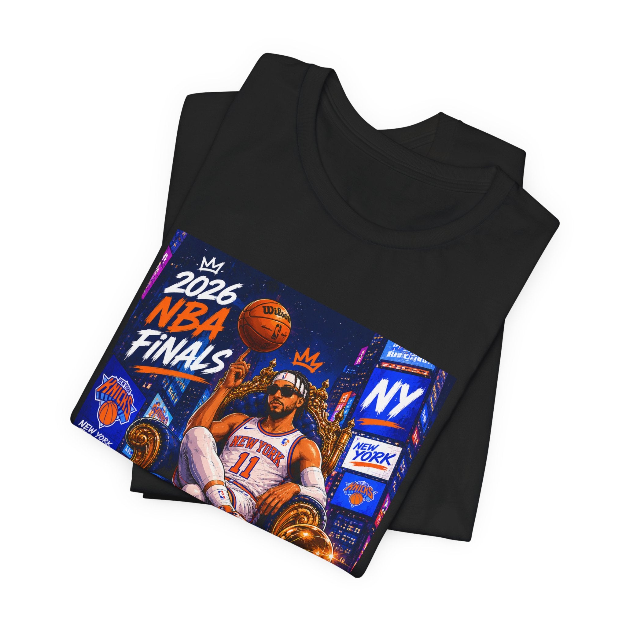 Jalen Brunson King of NY Finals Premium Tee