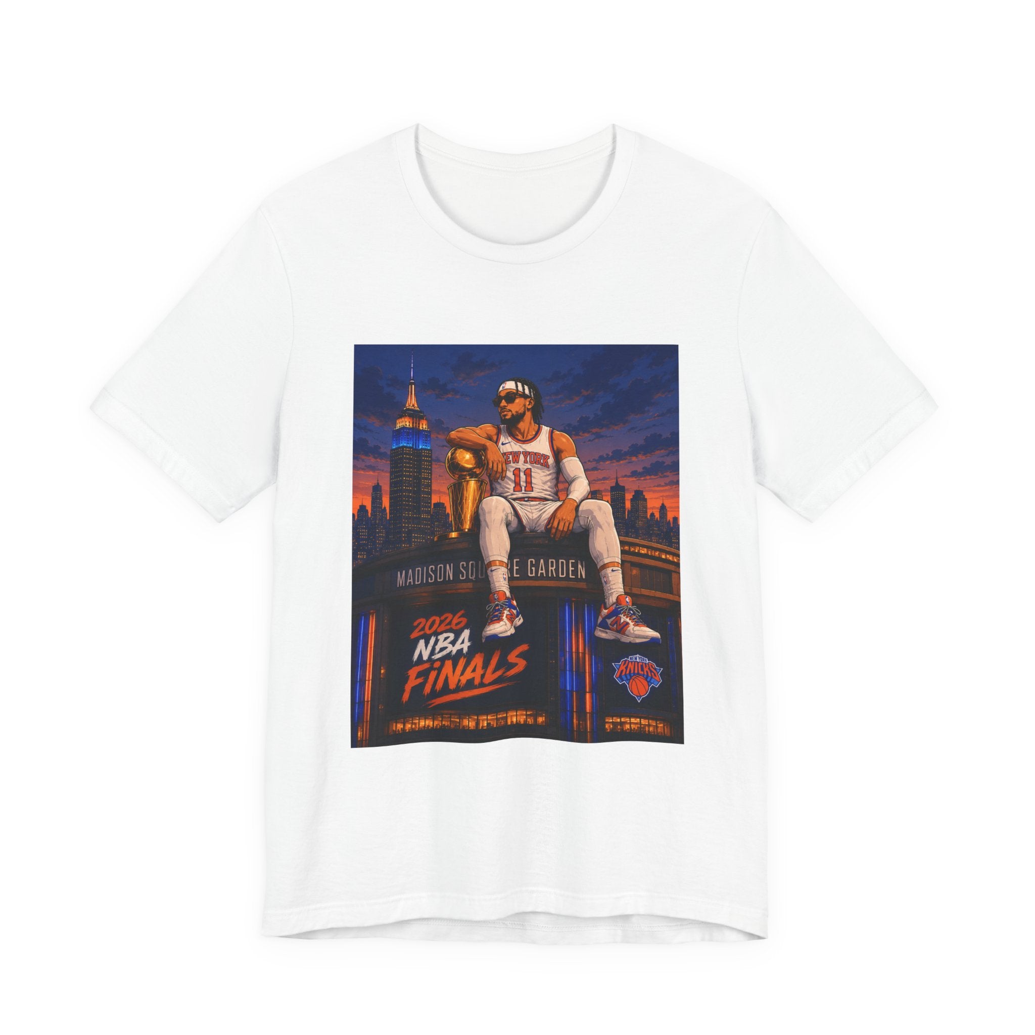 Jalen Brunson Retro MSG Finals Premium Tee