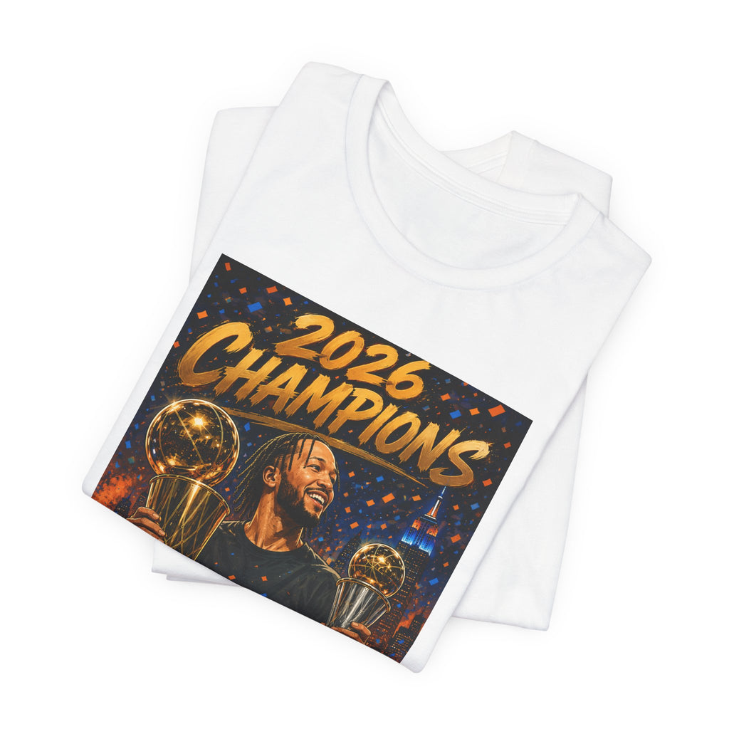 Jalen Brunson Finals MVP Dual Trophy Premium Tee