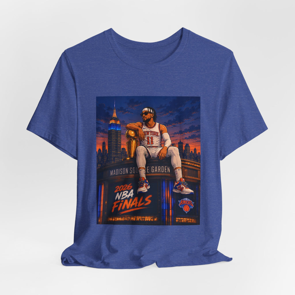 Jalen Brunson Retro MSG Finals Premium Tee