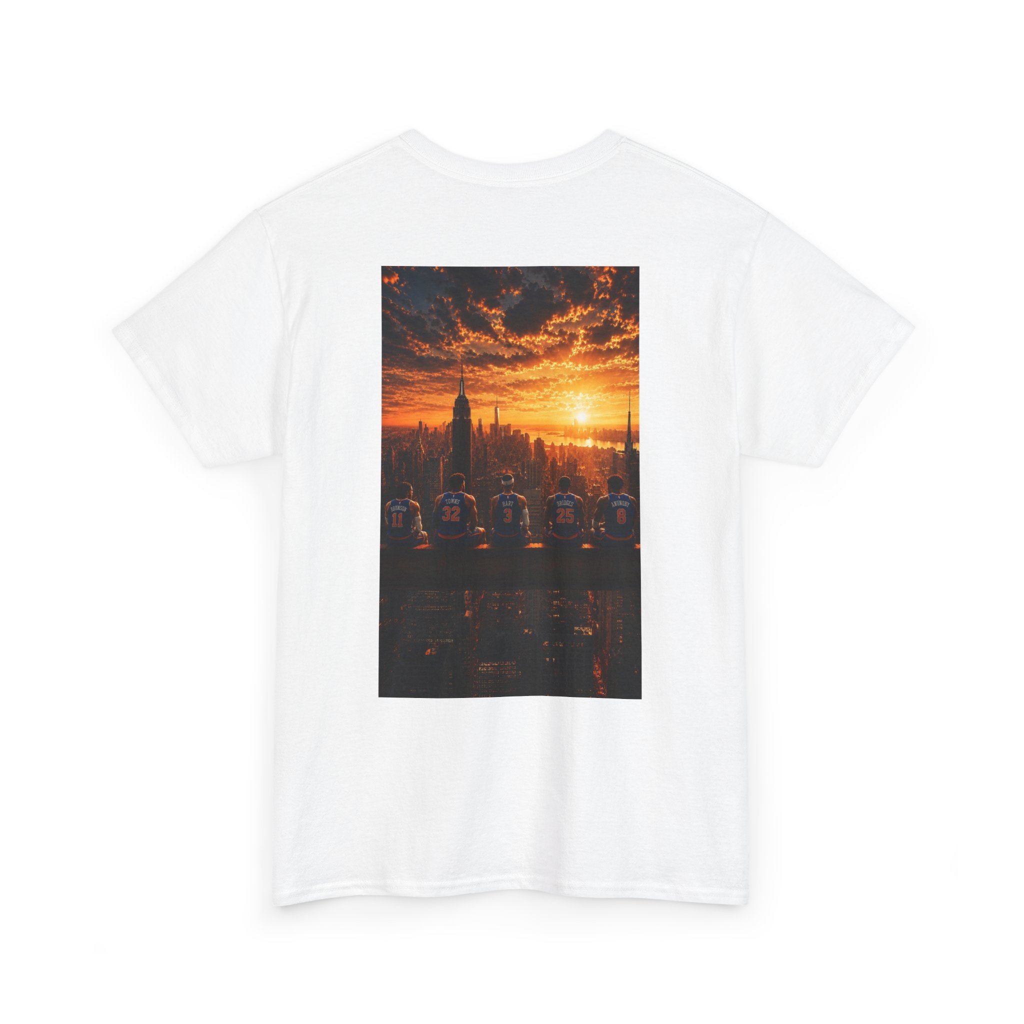 NYC Skyline Sunset Starting Five Tee