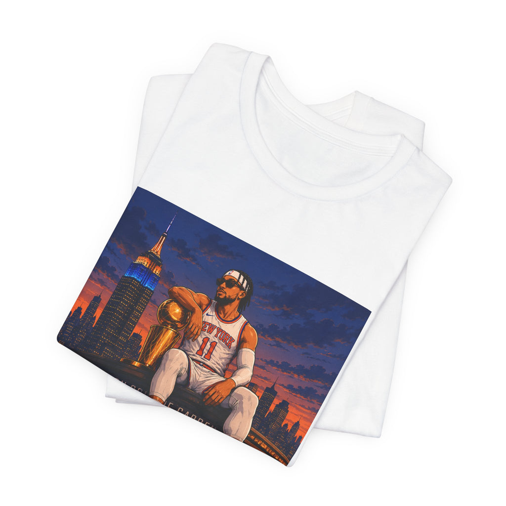 Jalen Brunson Retro MSG Finals Premium Tee